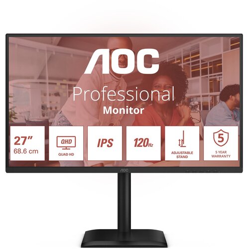 AOC monitor Q27E4U, IPS, 27inch Slike