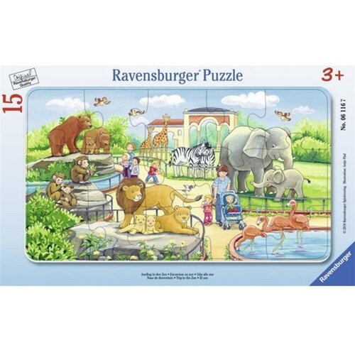 Ravensburger puzzle (slagalice)- Zivotinje u zoo vrtu RA06116 Cene