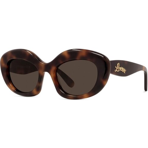 Loewe Curvy Havana Cat Eye Sunglasses - ONE SIZE (51) Slike