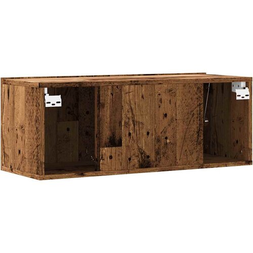  Zidni TV ormarić staro drvo 80x30x30 cm konstruirano drvo Slike