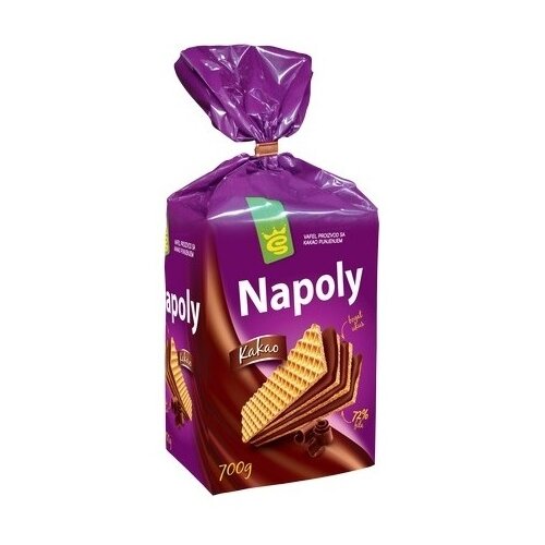 SO TASTY Napolitanke Napoly kakao krem 700g Slike