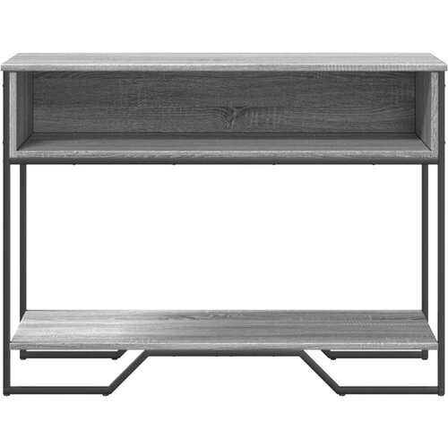  Konzolni stol boja hrasta 100 x 35 x 74 5 cm konstruirano drvo Slike
