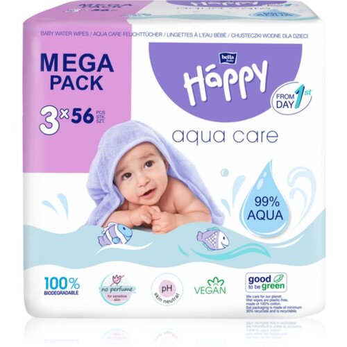 Bella Baby Happy Aqua care vlažne maramice za djecu 3x56 kom Cijene