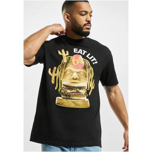 MT Upscale Eat Lit Oversize Tee Black Cene