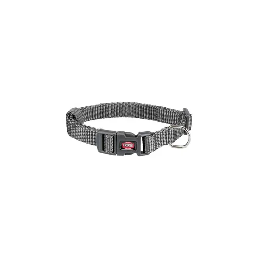 Trixie Dog PREMIUM COLLAR S-M Pseća ogrlica, siva, veličina