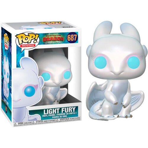 Funko POP figure How to Train your Dragon 3 Light Fury Slike
