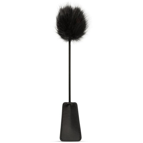Easytoys Fetish Collection Fluffy Tickler and Whip in 1 - Black Slike