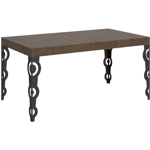 Itamoby &amp;nbsp; Karamay (90x160/420 cm) - oreh, barva nog: antracit - raztegljiva jedilna miza, (20842130) Slike