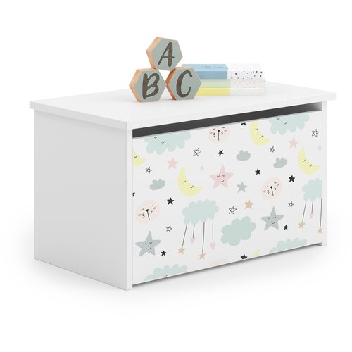 Kobi Furniture Otroška škatla Daria - Zvezde, (21960841) Cene