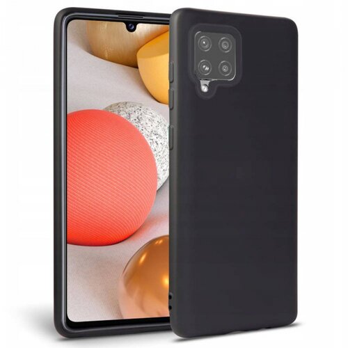  Silikonski ovitek za Samsung Galaxy A42 5G A426 - mat črn Cene