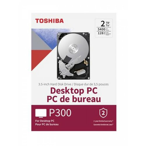 Toshiba hdd int 3,5" SATA3 2TB P300 HDWD220EZSTA hard disk Cene