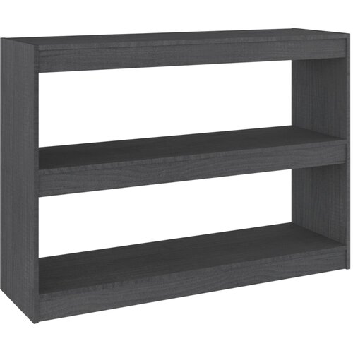Maison Chic Knjižna omara - Knjižni regal za razdelitev prostora siva 100x30x71,5 cm, (21725770) Cene