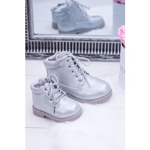 Boto Kids' Insulated Silver Trapper Boots Dexter Cene