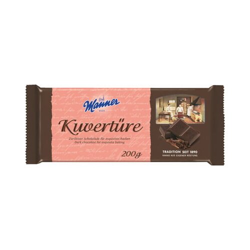 Manner Kuvertura - Temna čokolada Cene