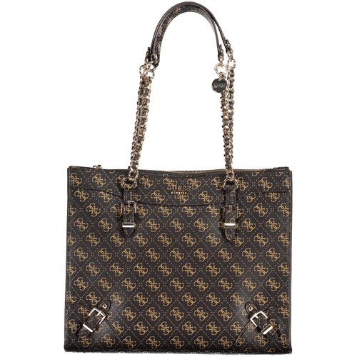 Guess Jeans WOMEN'S BAG BROWN Cene