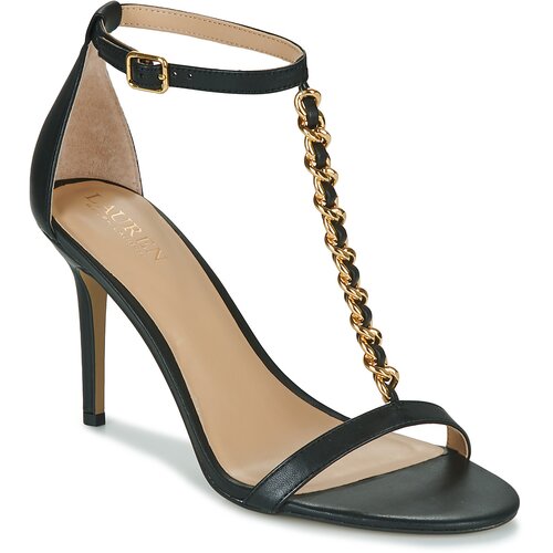Polo Ralph Lauren KATE-SANDALS-HEEL SANDAL Crna Slike