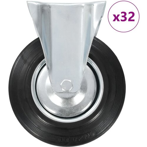 vidaXL Fiksna kolesa 32 kosov 200 mm, (21415152) Cene