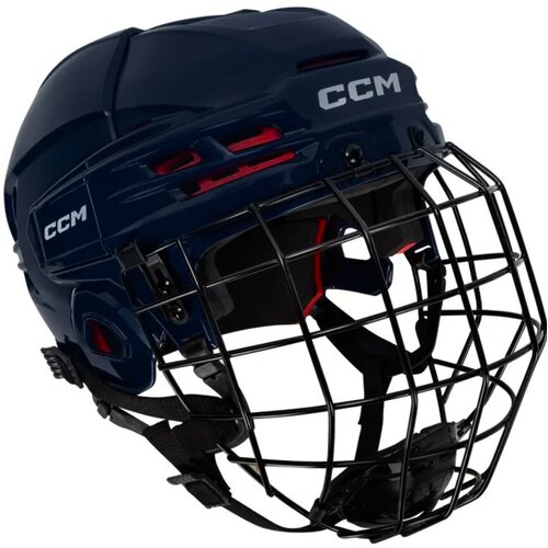 CCM tacks 70 navy hockey helmet combo Slike