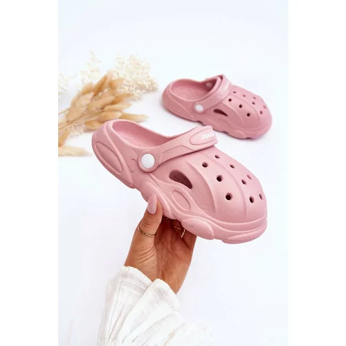 Kesi Kids foam slippers Crocs Pink Cloudy