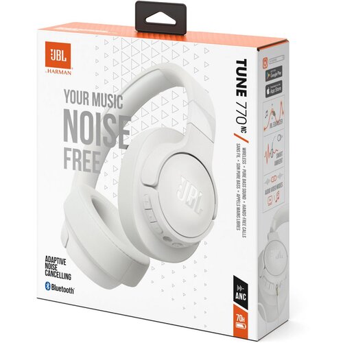 JBL Bežične slu&amp;scaron;alice TUNE 770NC bele Slike
