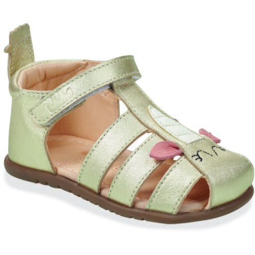 Easy Peasy Sandali & Odprti čevlji MY SANDALETTE LICORNE Pozlačena Cene