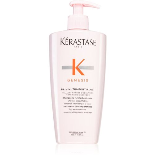 K&amp;eacute;rastase Genesis Bain Nutri-Fortifiant hidratantni i revitalizirajući &amp;scaron;ampon protiv gubitka kose 500 ml Slike