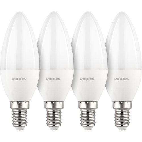 Philips LED Lamp E14 4-Pack candle 40W 4000K Cijene