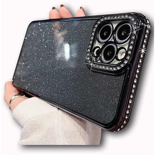 Shining CIRKON 14 PRO MAX SILIKON IPHONE CRNA Slike
