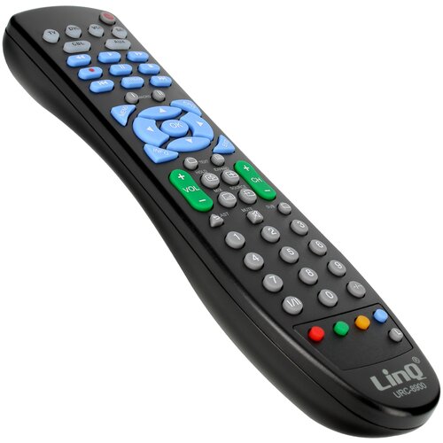 LINQ Univerzalni daljinski upravljalnik TV / SAT / DVD / CBL / AUX / VCR, - črn, (5000019209) Cene