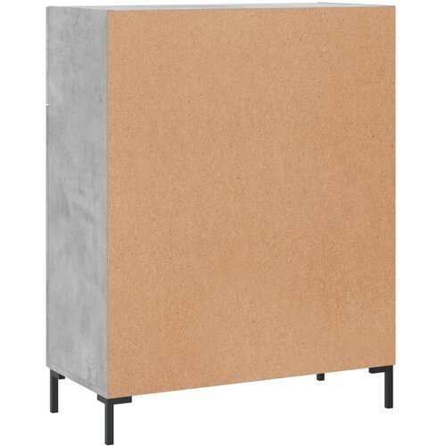  Komoda siva boja betona 69,5x34x90 cm od konstruiranog drva Slike
