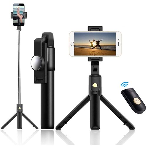  Stativ Tripod Wireless + Selfie Stick K10 Cene