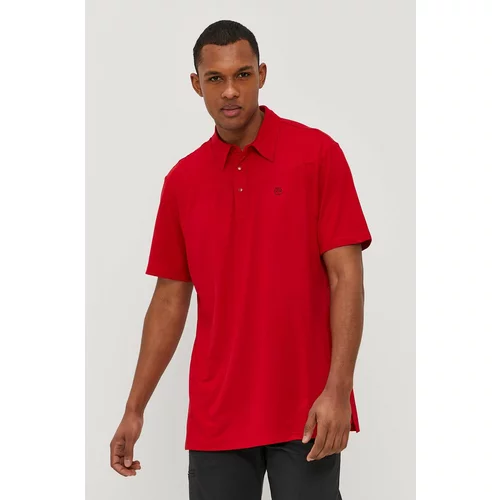 Wrangler Polo majica za muškarce, boja: crvena