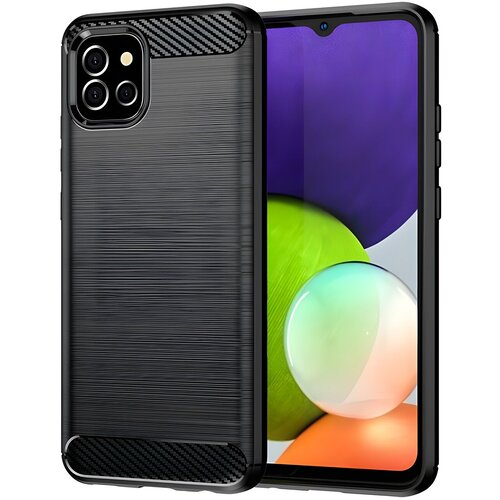  Futrola Carbon Shield TPU za Samsung Galaxy A03s - Crna KP22051 Cene