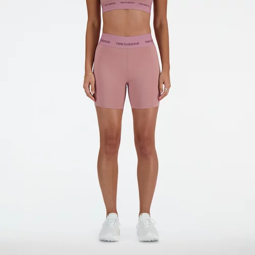 New Balance Športne hlače 'Sleek 5' staro roza / črna