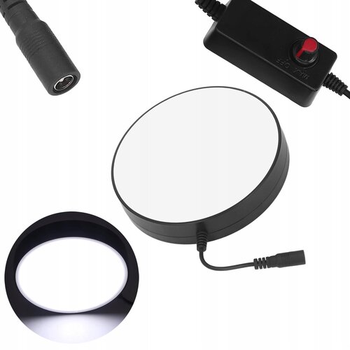 Rosfix LED OSVETLJEVALNIK ZA MIKROSKOP 135 MM &ndash; NASTAVLJIVA SVETLOST 6&ndash;10 W, AC 230V, BREZ SENCE | ZA LABORATORIJE IN &Scaron;OLE | PLASTIČNA KONSTRUKC, (5000068588) Cene
