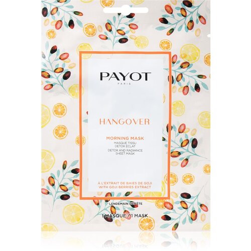 Payot Morning Mask Hangover revitalizacijska tekstilna maska za vse tipe kože 19 ml Cene