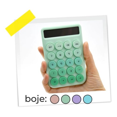  KALKULATOR PASTEL MALI OS-9166 4 boje OP24058 WY # Slike
