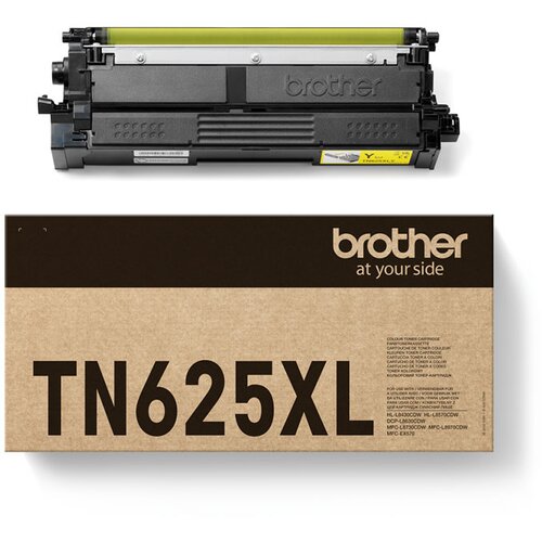 Brother Toner TN-625XLY (rumena), original Slike