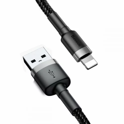 Baseus podatkovni kabel Lightning na USB 2,4A QC - 0,5m kratek