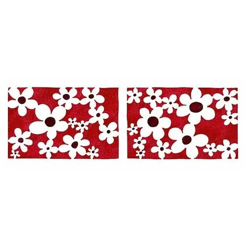  Šablona XL Poplava cvetja 22x67 cm RABLJENO Cene