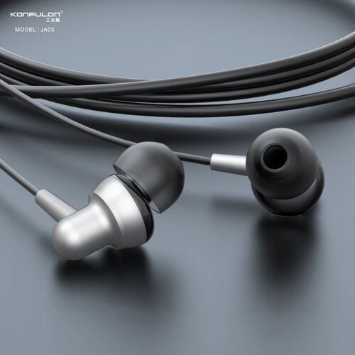  Slušalice konfulon JA03 3.5mm srebrne 1.2m Cene