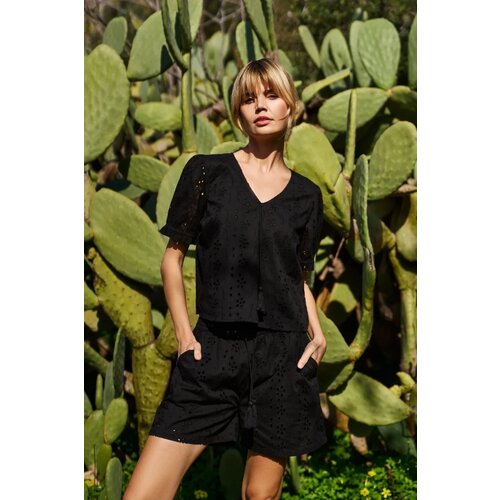 Marisse Women&amp;#039;s Shirt L-Ko-4642 Black Slike