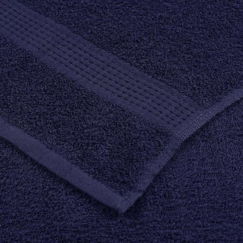 VidaXL 6-dijelni set ručnika modri 360 gsm 100 % pamuk Slike