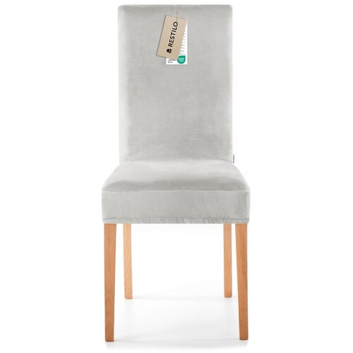 Restilo Svijetlo siva rastezljiva presvlaka za stolicu 48 cm Sento &amp;ndash; Slike