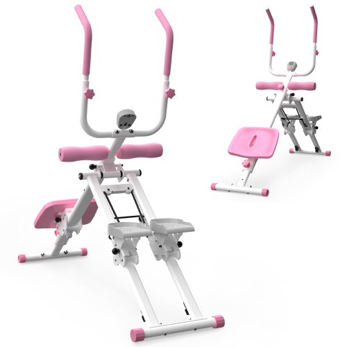 Nesta 2-v-1 zložljiv stepper in trenažer za trebuh, večnamenska fitnes naprava za domačo vadbo, (5000493094) Cene