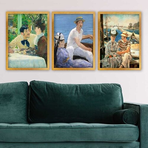 Wallity Set uramljenih slika 3AC_UN1453577, 3 Dela Cene