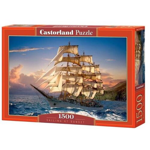 Puzzle 1500 C-151431 PLOVEĆI PRI ZALASKU SUNCA Cijene