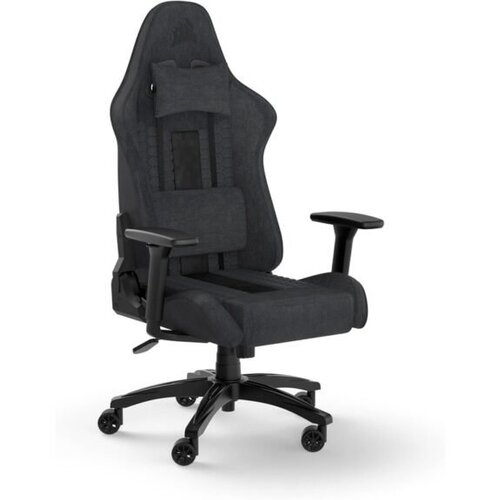 Corsair TC100 Gaming ChairRelaxed, Fabric Black/Grey120kg Cijene