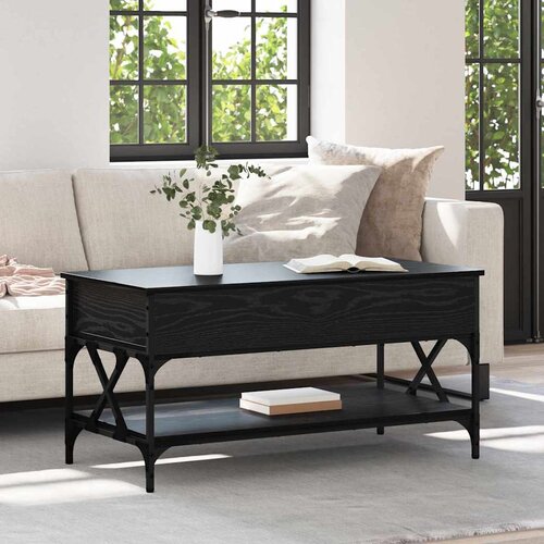  Kava Stol Crni hrast 100 x 50 x 50 cm Konstruirano drvo Cijene
