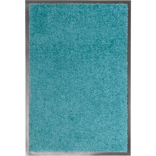 vidaXL Pralni predpražnik cyan moder 40x60 cm, (20756501) Cene